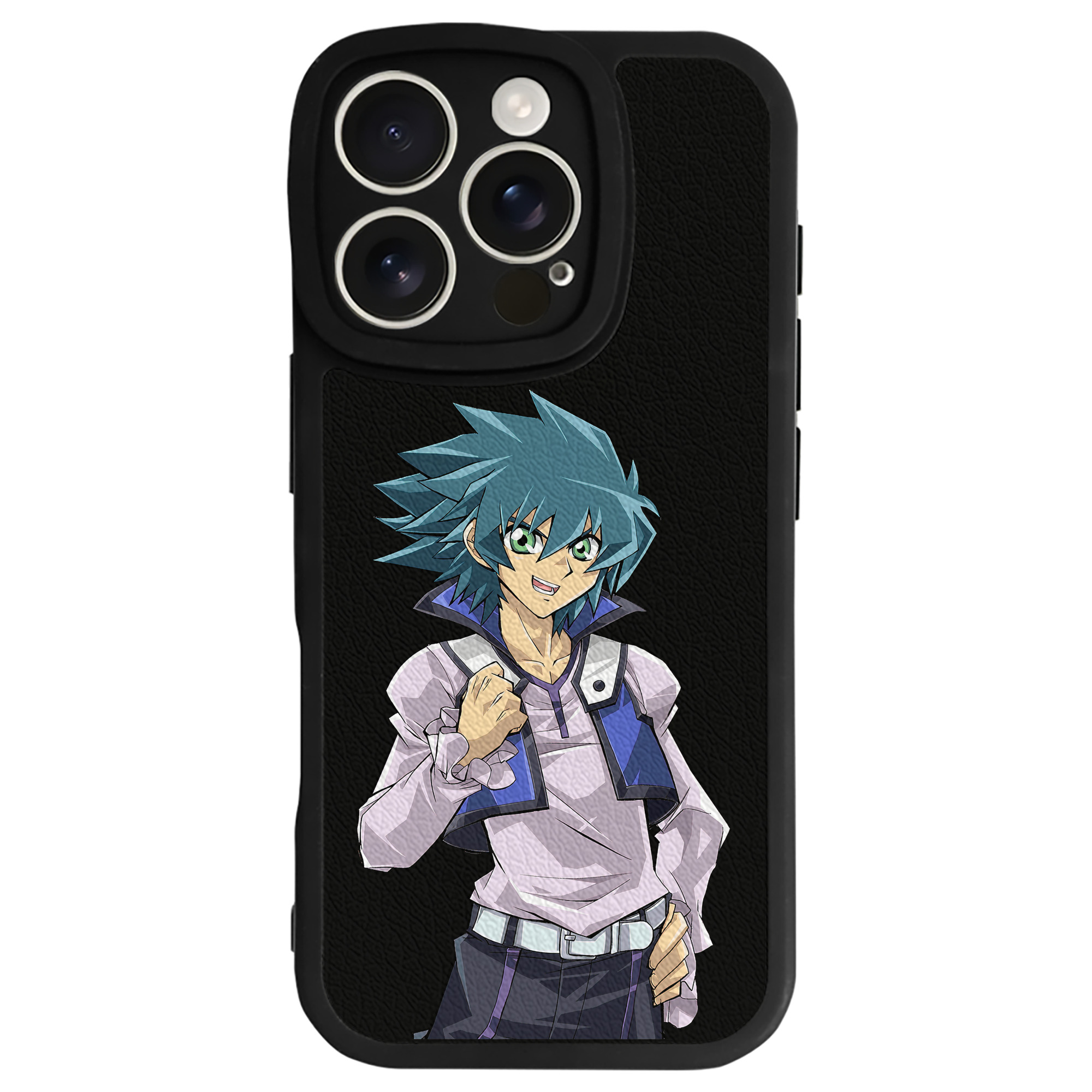遊☆戯☆王 Yu-Gi-Oh! 【iPhone 16シリーズ対応】シリコンスマホケース（レザー調） 材質：シリコン